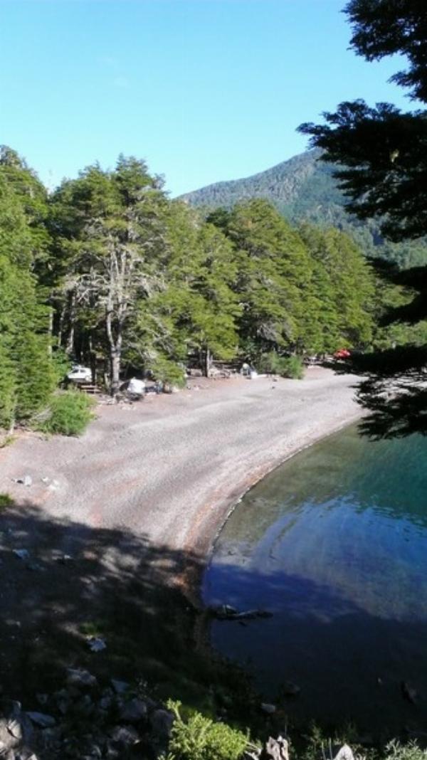 Foto de Camping Laguna Verde - Lago Curruhué en Laguna Verde,Lago Curruhué,Neuquén